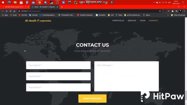 Old portfolio website with bootstrap смотреть онлайн