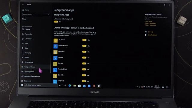 How to Manage Apps Permissions in Huawei MateBook D15? смотреть онлайн