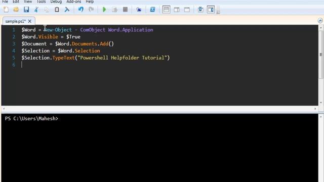 Windows PowerShell Create Word Document смотреть онлайн