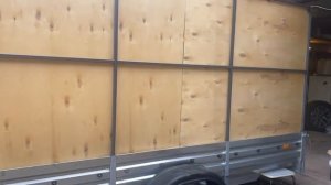 169❤️Обшивка прицепа своими руками. 7 часов на все про все. Ещё одна галочка к переезду на Кубань.