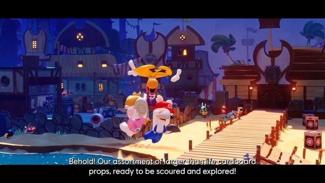 Mario + Rabbids Sparks of Hope: Rayman in the Phantom Show - Reveal Trailer смотреть онлайн