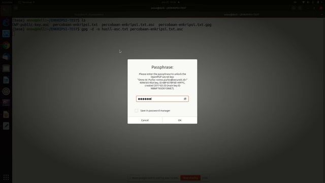 20210625 DARMAJAYA GnuPG OpenSSL enkripsi dekripsi смотреть онлайн
