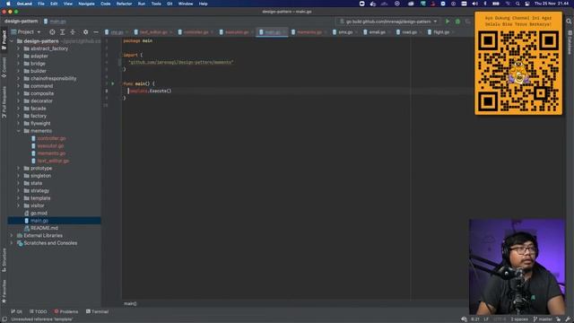 Design Pattern: Memento Pattern (Bahasa Indonesia) | CodingClass S1 ⦁ E13 смотреть онлайн