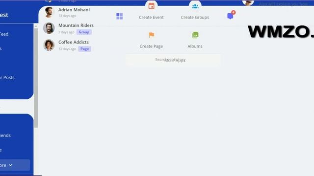 Simplest Social Network — Адаптивная тема социальной сети смотреть онлайн