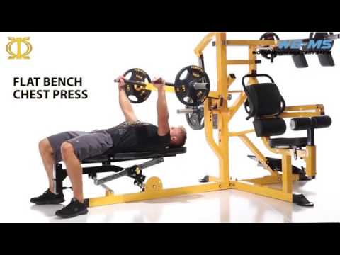 Мультисистема с силовой скамьей Powertec WB MS14 смотреть онлайн