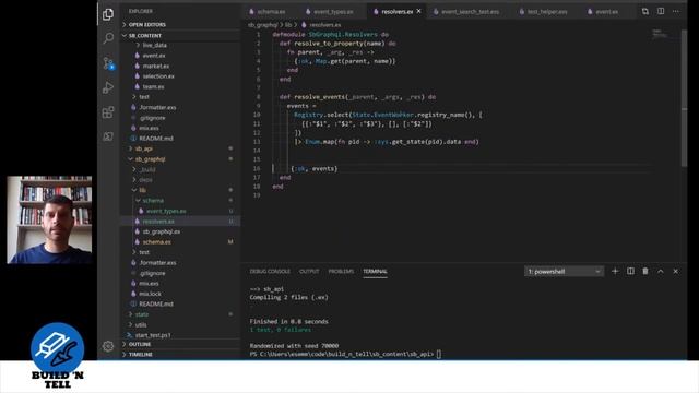 Build 'n Tell 10. - Working on the GraphQL API, part 2 смотреть онлайн