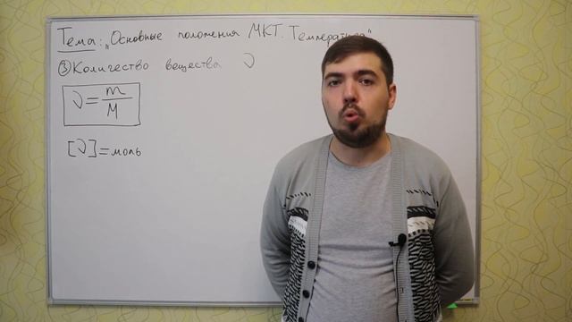 ЕГЭ по физике. Теория #24. Основные положения МКТ. Температура смотреть онлайн