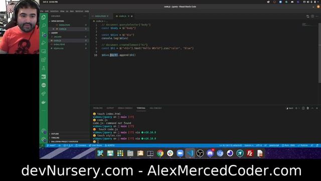 AM Coder - 2021 jQuery Masterclass смотреть онлайн