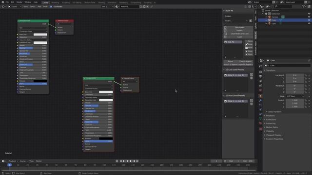 Node Kit - Load preset around view center of node editor смотреть онлайн
