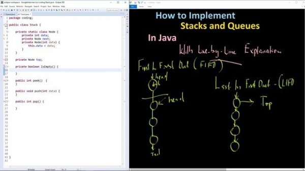 How to Implement Stacks and Queues in Java   Stacks