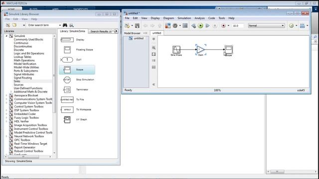 Simulink 01 Начало работы смотреть онлайн