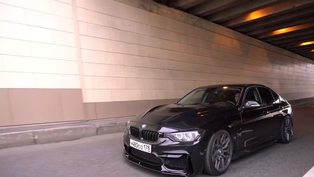 Тест-драйв BMW F30 FULL M LOOK! Обзор БМВ Ф30 328 смотреть онлайн