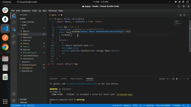React useState Hook смотреть онлайн