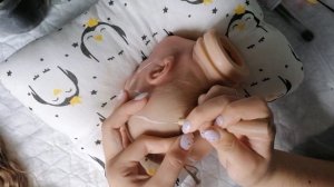 Как прошить волосы реборну / Рутинг- процесс. Как я прошиваю кукол.