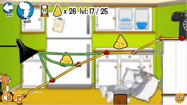 Tom and Jerry in Rig a Bridge - Tom & Jerry Games смотреть онлайн