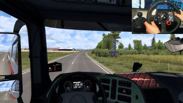ETS 2 - Mercedes Actros Transporting Diesel Part 2 смотреть онлайн