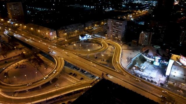 Вечерний Хабаровск. Зима 2022. DJI Mavic Air 2 смотреть онлайн