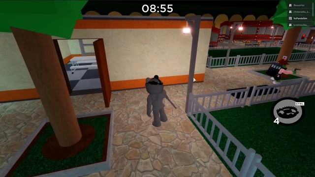РОБО-ПАНДА! Играю СВИНКОЙ ПИГГИ Robby в Роблокс - Побег из Супермаркета в Roblox Piggy 10 эпизод смотреть онлайн