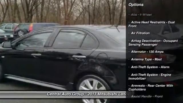 2013 Mitsubishi Lancer GT 4dr Sedan CVT Raritan NJ 08869 смотреть онлайн