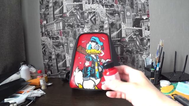 Кастом Рюкзака в стиле Дональда Дака| Custom Backpack in style Donald Duck смотреть онлайн