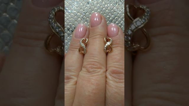 серьги позолота серебро смотреть онлайн