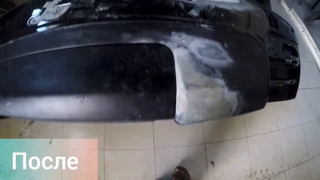 Ремонт бампера Infinity (из стекловолокна) в Ставрополе