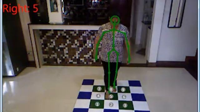 VR-Based "9-Square Matrix" Exergame for Older Adults using Microsoft Kinect - Game Play Demo смотреть онлайн
