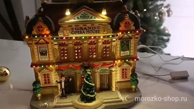 Оперный театр, керамика, подсветка, 21х20х16 см 95467-lemax смотреть онлайн