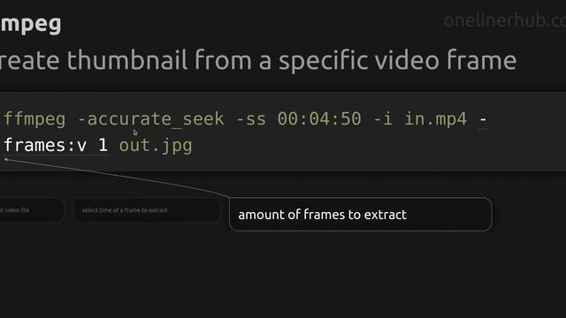Create thumbnail from a specific video frame #ffmpeg смотреть онлайн