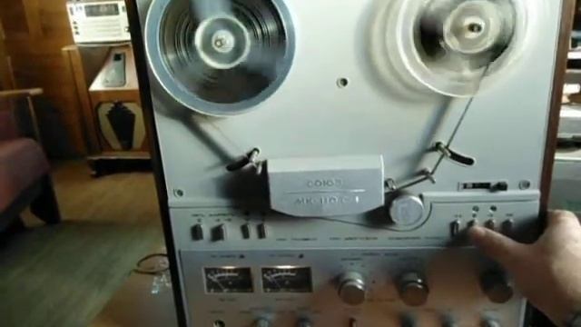 Союз-110с-1 Стереомагнитофон катушечный смотреть онлайн