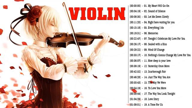 Top Violin Cover Popular Songs 2021 - Instrumental Music Relaxing Violin  2021