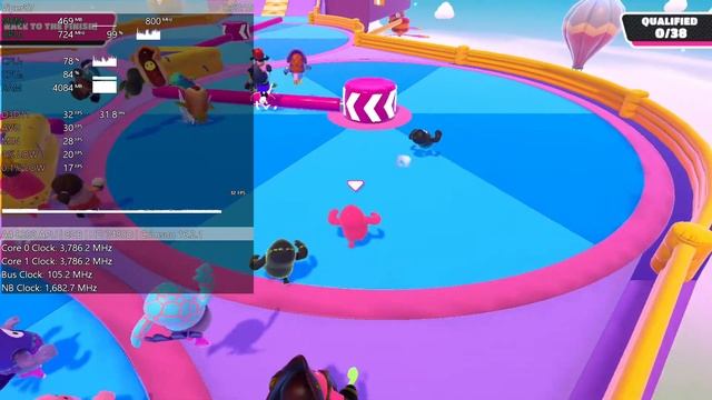 A4 5300 APU + Radeon HD 7480D = FALL GUYS смотреть онлайн