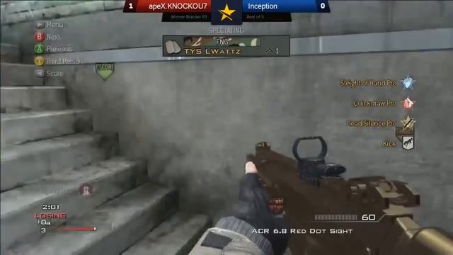 EGL7 apeX Monksy 7-1 vs Inception - SND Underground Map 2 [Second half] смотреть онлайн