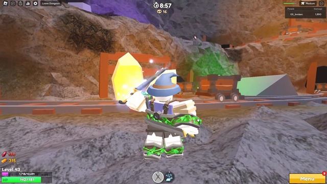 Location + Showcase Of Elemental Blades In Elemental Dungeons [Roblox] смотреть онлайн