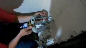 Подключение полипропиленом встроенного гигиенического душа фирмы Grohe.