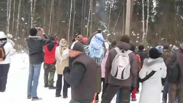 Бакшевская Масляница 2010 — на столбе смотреть онлайн