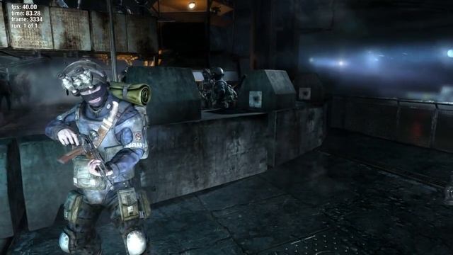 Metro Last Light Benchmark AMD 1100T 6870 Crossfire смотреть онлайн