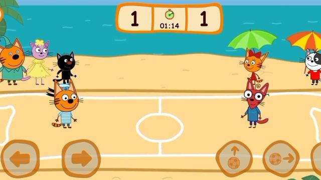 Три Кота Играют в футбол #трикота #футбол #kidecats.mp4 смотреть онлайн