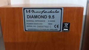 wharfedale diamond 9.5 tower speaker..