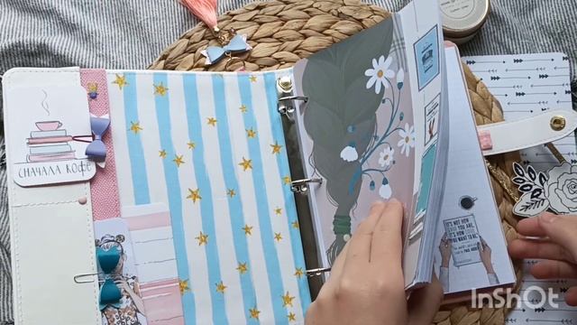 Белый планер с девушкой / Планер ручной работы на кольцевом механизме / Скрапбукинг смотреть онлайн