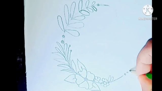 How to draw flowers and moon ( tattoo ) very easy and simple (pencil ✏️drawing) смотреть онлайн