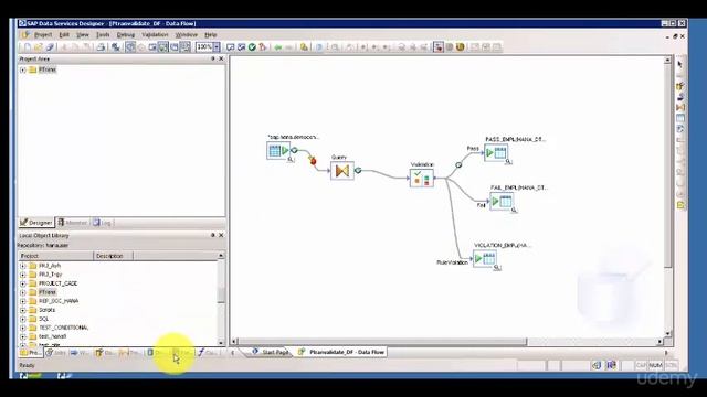 05 SAP Data Services Designer Introduction | The Designer | SAP BO Tool смотреть онлайн