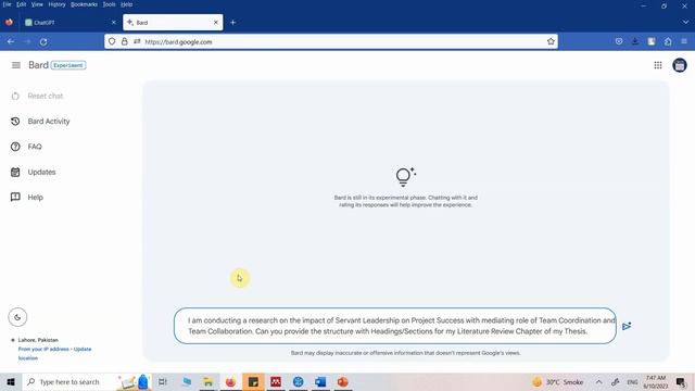 AI for Literature | Format and Structure the #Literature Review using #ChatGPT and #Bard смотреть онлайн