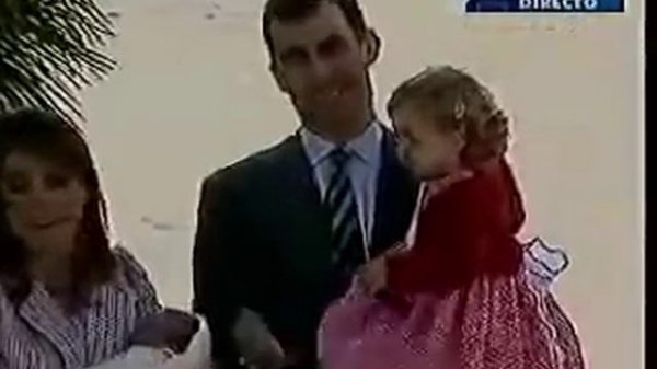 Presentation of Infanta Sofia of Spain