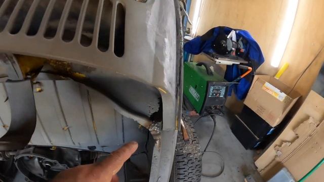 Spot welding on a vw beetle // Milly bug part 4 #volkswagen смотреть онлайн
