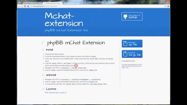 phpBB-Tutorial: Einbau des mchats 0.0.14 in ein 3.1.3er-Board смотреть онлайн