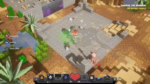 Where is Cacti Canyon's Secret Rune Located in Minecraft Dungeons смотреть онлайн