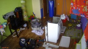 Стиральная машина BOCH WLX 20460OE замена подшипников, амортизаторов, и сальника барабана .