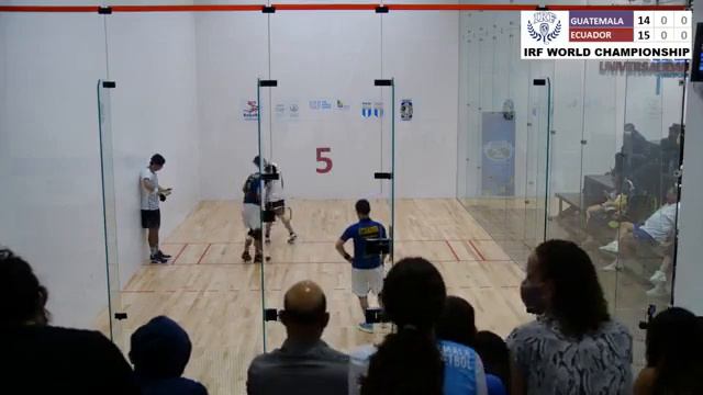 Men Doubles 16s WRC 21- GUA Wer/Galicia vs. Cueva/Ugalde ECU смотреть онлайн