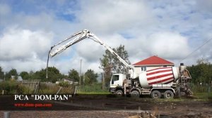Бетононасос со стрелой 28м. (Пумик).